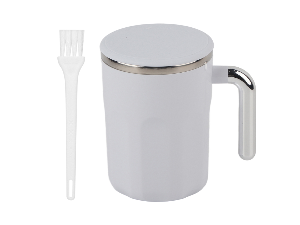 Caneca inteligente automática de 360 ml para misturar café e leite