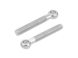Parafuso de Olhal de Elevação M12x80mm em Aço Inoxidável 304 para Montagem CHABERLU