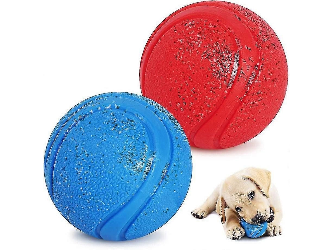 Brinquedo Para Cachorro - Bola De Borracha Resistente E Interativa