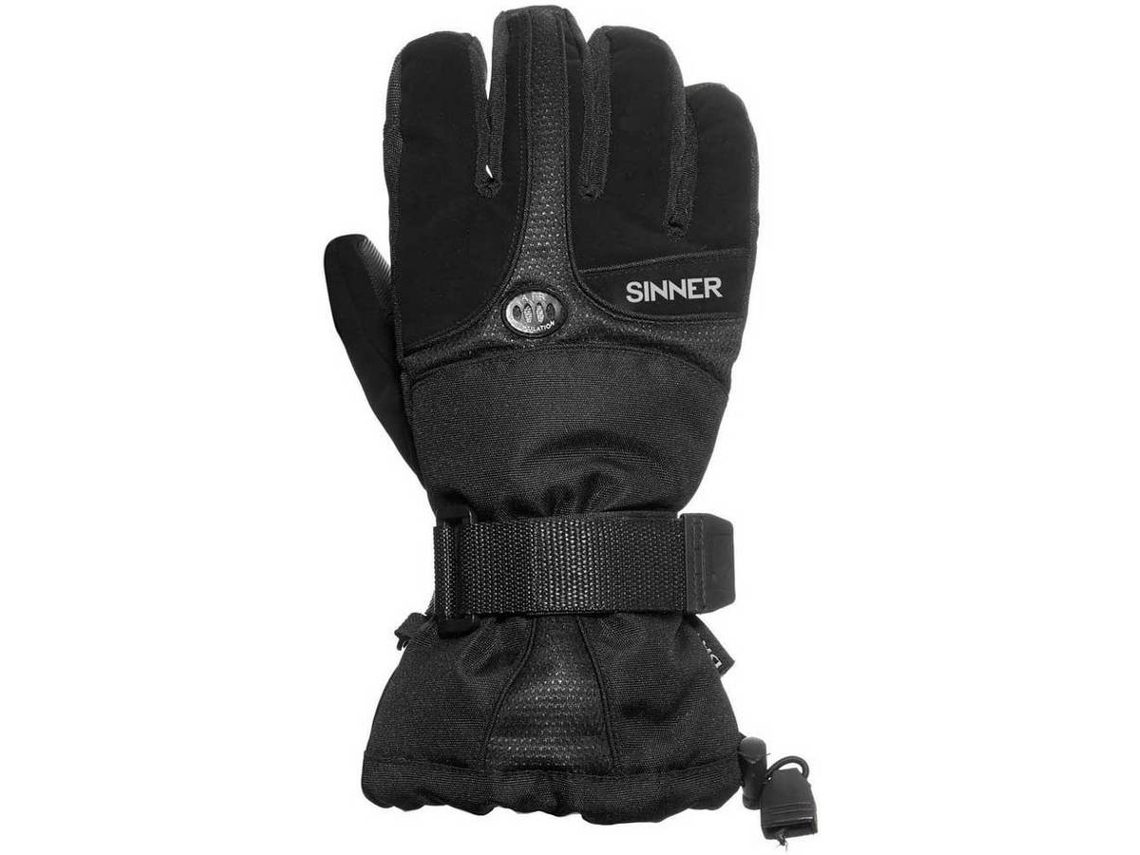Luvas para Homem SINNER Lavas Everest Preto para Esqui (XL)