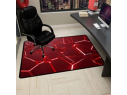 Tapete Cadeira Gamer Escritório Antiderrapante Piso Carpete Proteção Pisos Duros, Carpetes