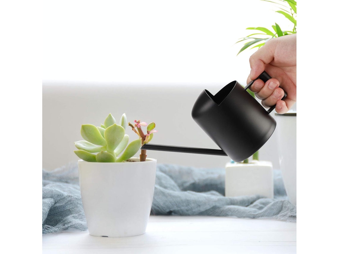 Regador Pequeno de 300ml, em Aço Inoxidável, para Plantas de Interior AQUAFORGE