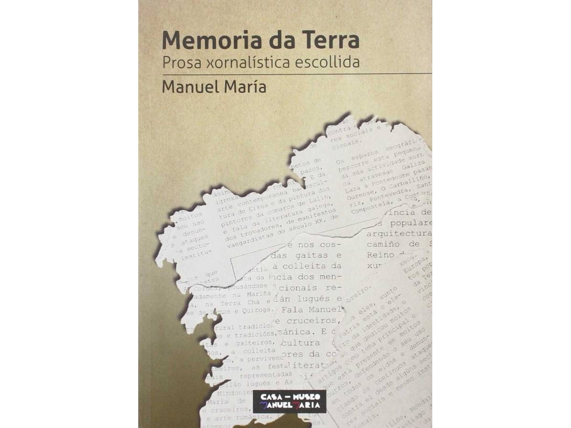 Livro Memoria Da Terra de Manuel María (Galego)