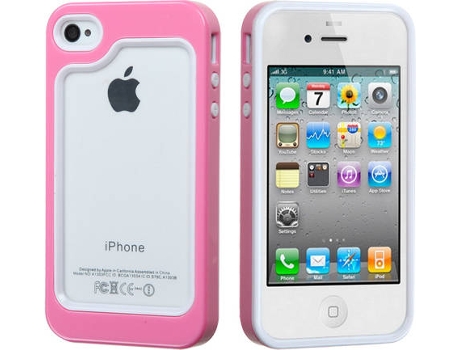 Capa iPhone 4, 4s MYBAT iPhone4HPCMBMP305NP Rosa
