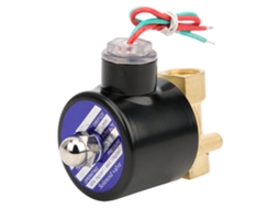 Válvula Solenóide De Latão Normally Closed 2w‑040‑10dc24v Para Pressão De Água 1mpa 80°c