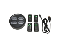 Bateria para Controlador de Jogo Sem Fio EOOCOO dock de Carregamento com Quatro Portas