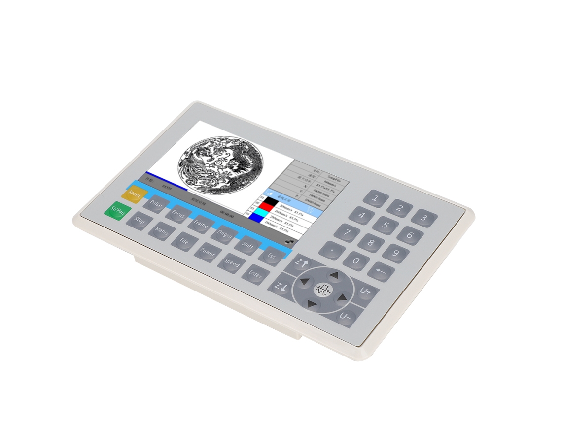 Laxiscreed Rdc6445g Máquina De Gravação A Laser Cnc Com Tela De 5 Polegadas E Controlo Eficiente