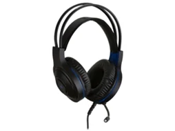 Auscultadores com Fios 1LIFE Ghs:Sonic (PC - Microfone - Preto e Azul)