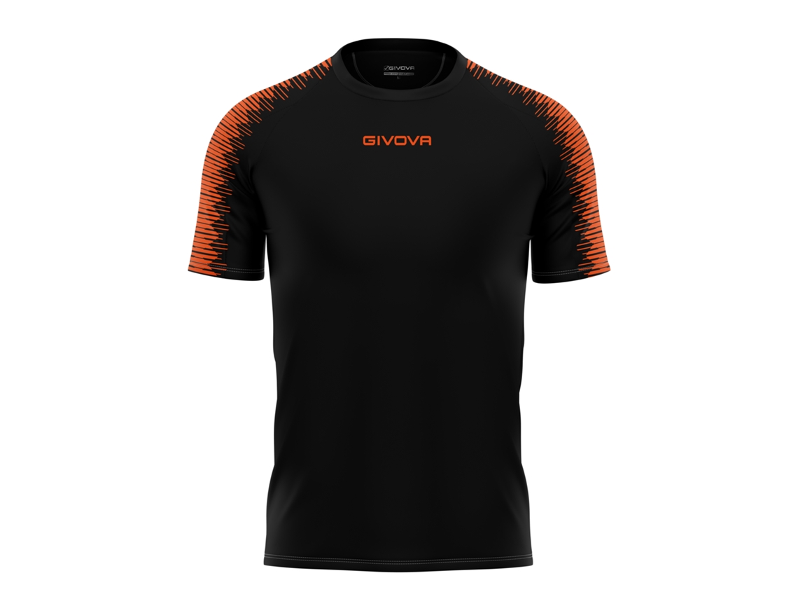 Camisa de futebol de malha Givova, tamanho M, para conforto e estilo.