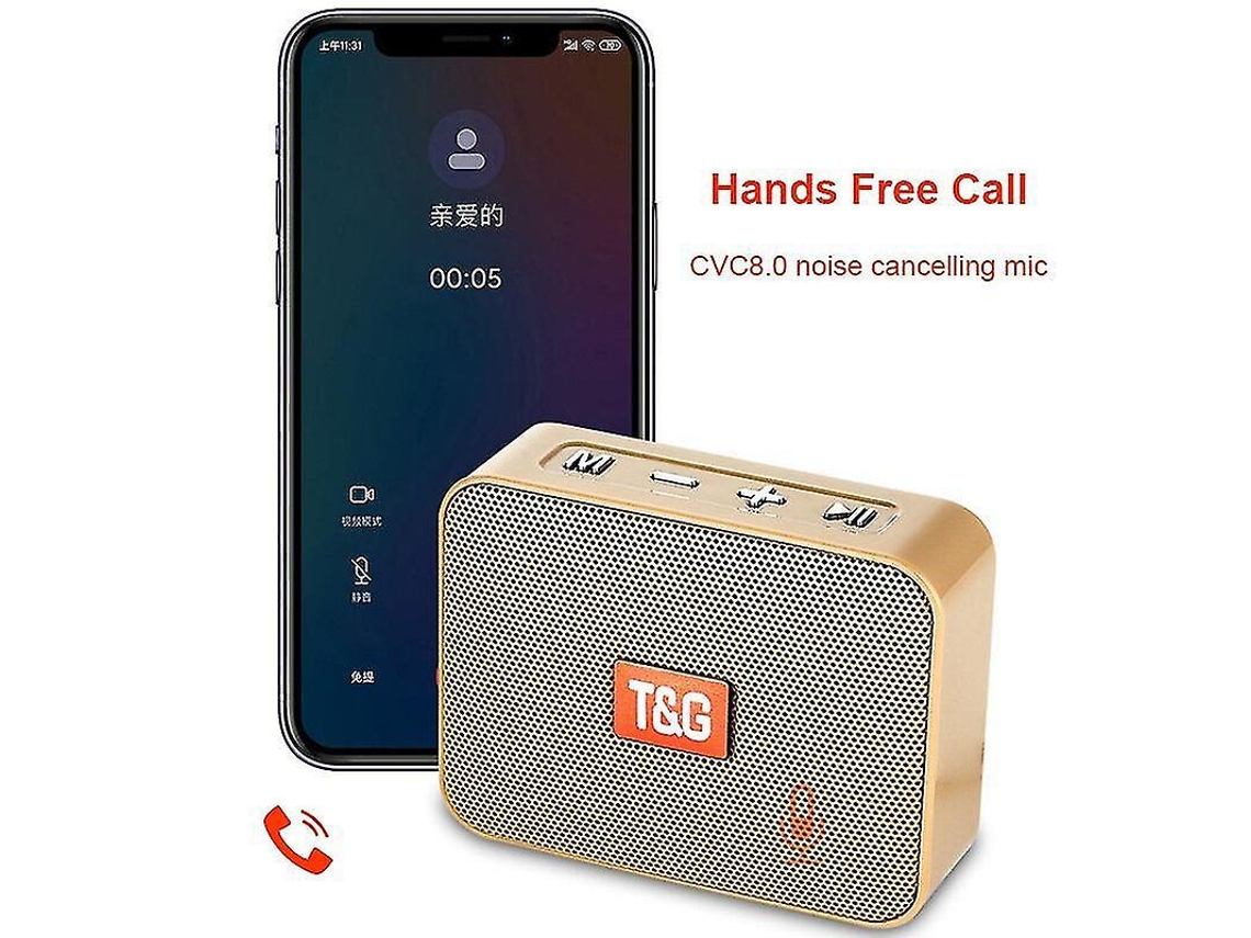 Coluna 2023 Mini Portable BluetoothSmall Wireless Music Subwoofer Usb Speakers