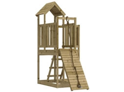 Playhouse, Playhouses Vidaxl Marrom Madeira De Pinho Impregnada (n/a)