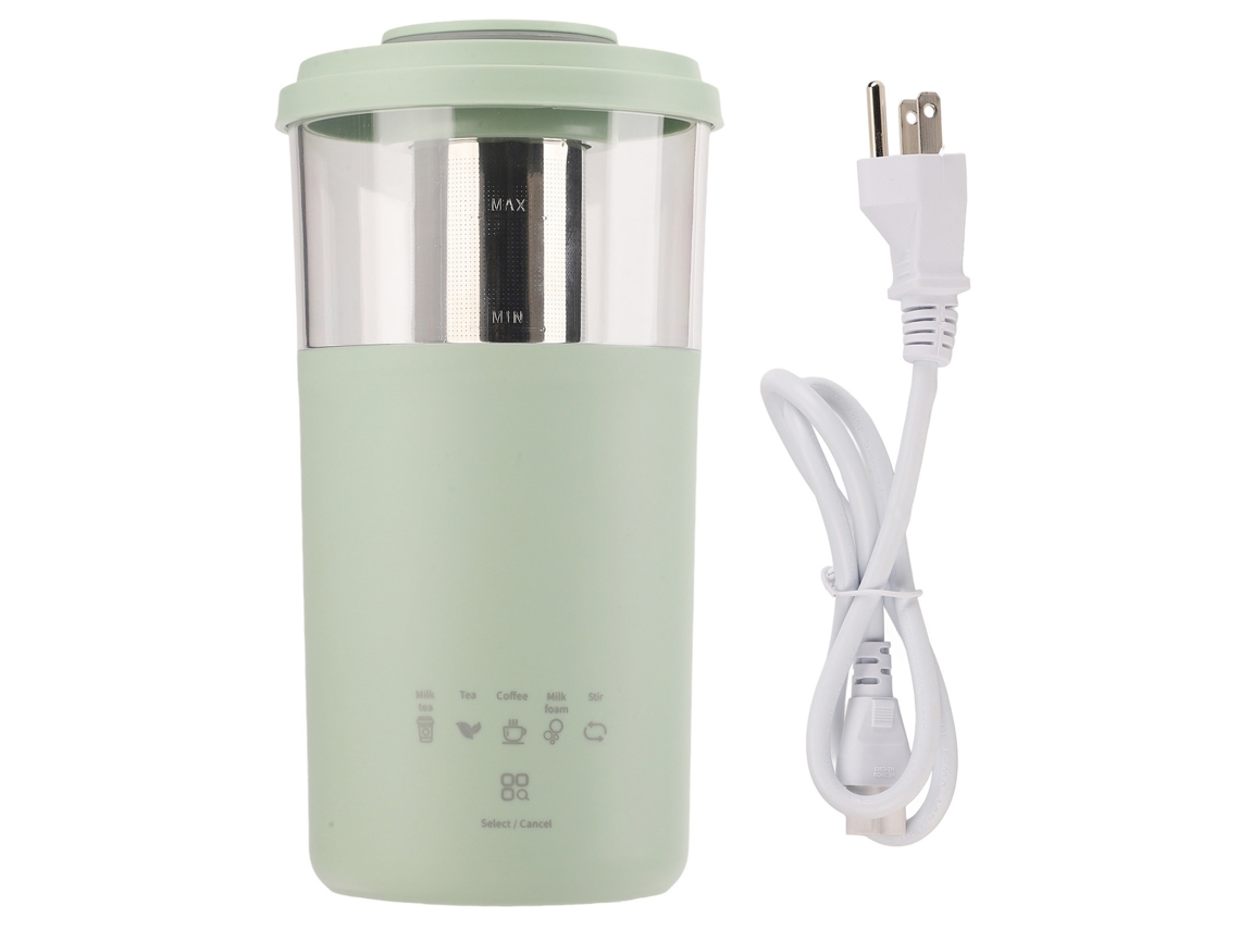 Batedeira de Leite Elétrica 350ml com Aquecimento e Agitação Magnética, Portátil, para Café e Chá