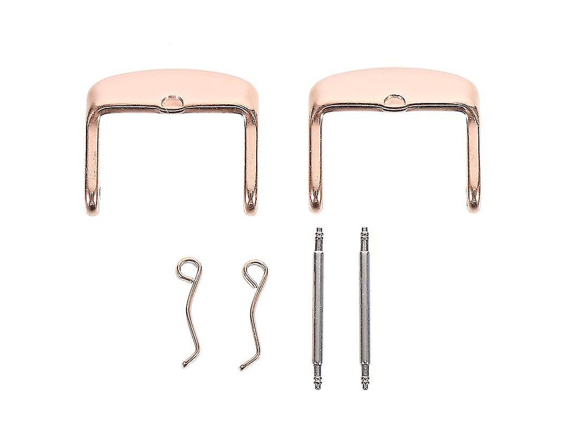 Pulseiras De Relógio Unissex 2,6 X 2,2 Cm, 2 Fivelas De Aço Inoxidável, Acessórios Para Reparo De Relógios Olysi Shop