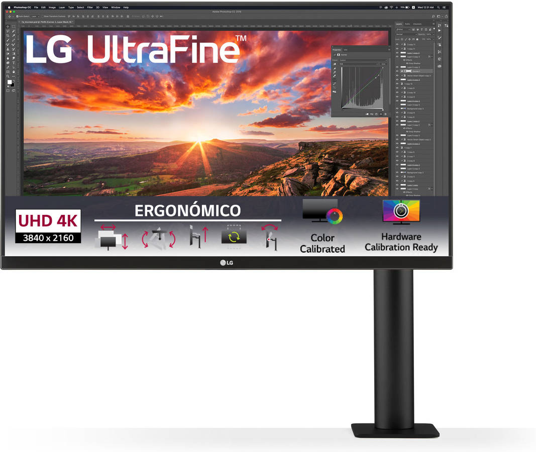 Monitor LG 27UN880-B (27'' - 4K - LED IPS - AMD FreeSync) | Worten.pt