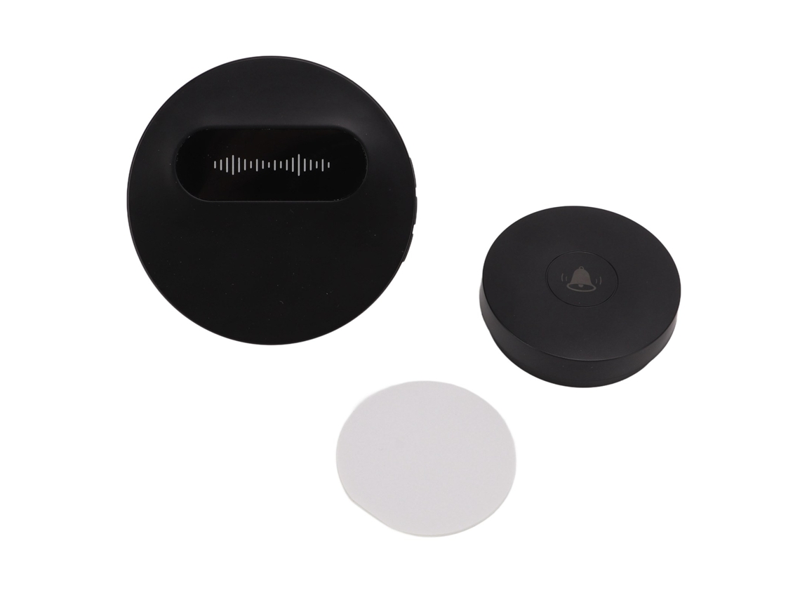 Conjunto De Timbre Inalámbrico Sem Bateria 58 Melodias Impermeável Para Casa Apartamento