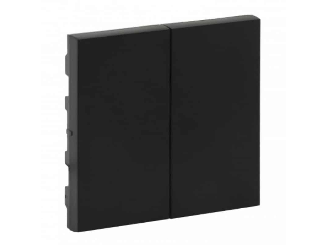Tecla Dupla Preto LEGRAND