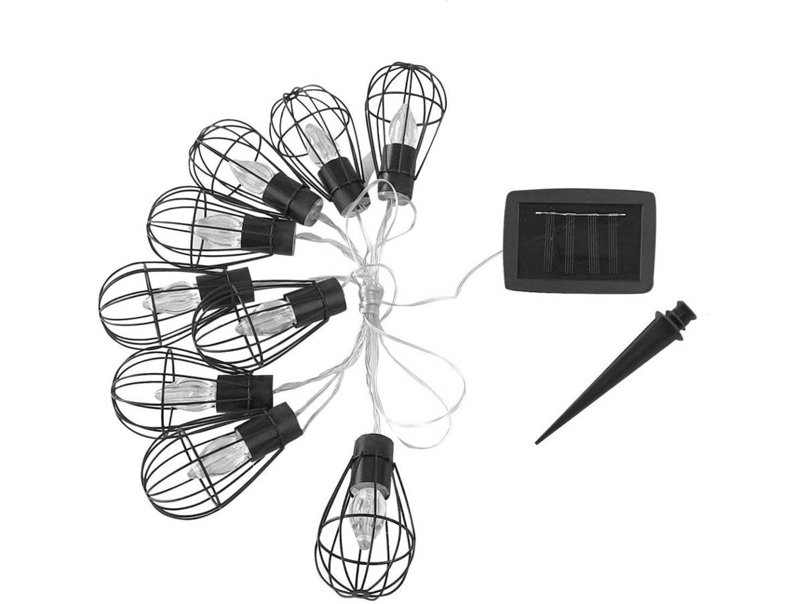 Grinalda solar LUMI JARDIN Keny (0.1W - Aço)