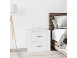Vidaxl Mesa De Cabeceira 50x39x47 Cm Branco