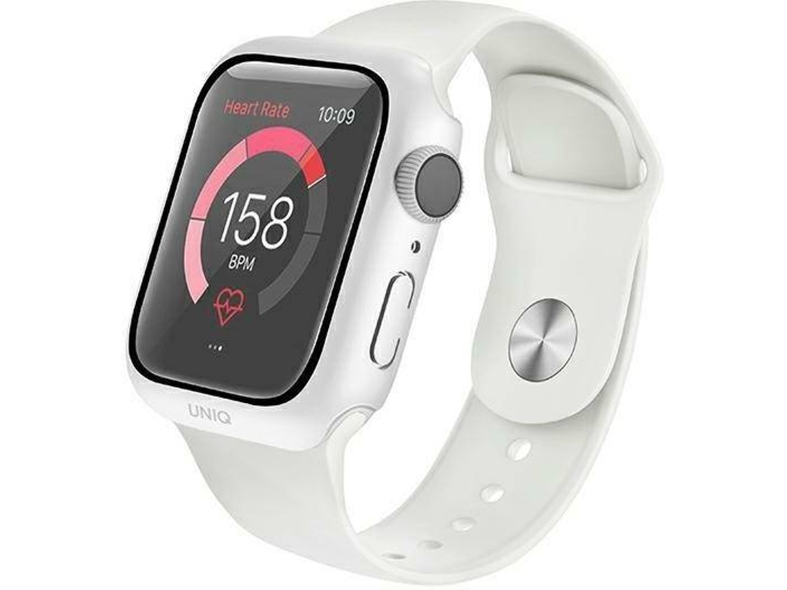 Capa Apple Watch Series 4/5/6/Se 44 mm UNIQ Branco