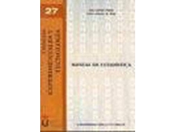 Livro Manual De Estadística de Ana García (Espanhol)