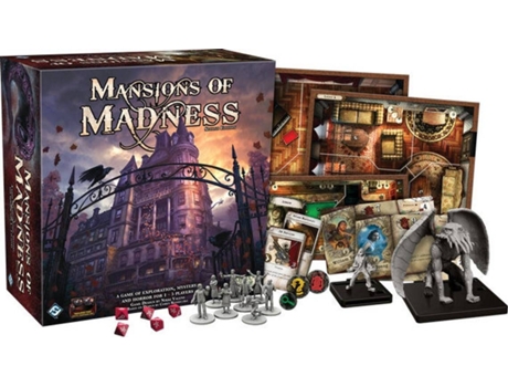 Jogo de Tabuleiro Mansions Madness: Second Edition (Idade Mínima: 14 - Nível Dificuldade: Intermédio)