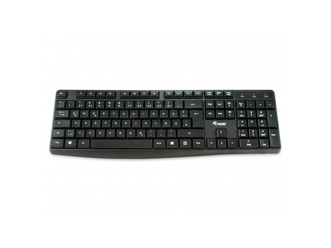Equip 245211 Teclado Office Usb Qwerty Espanhol Preto 245211vayotoy