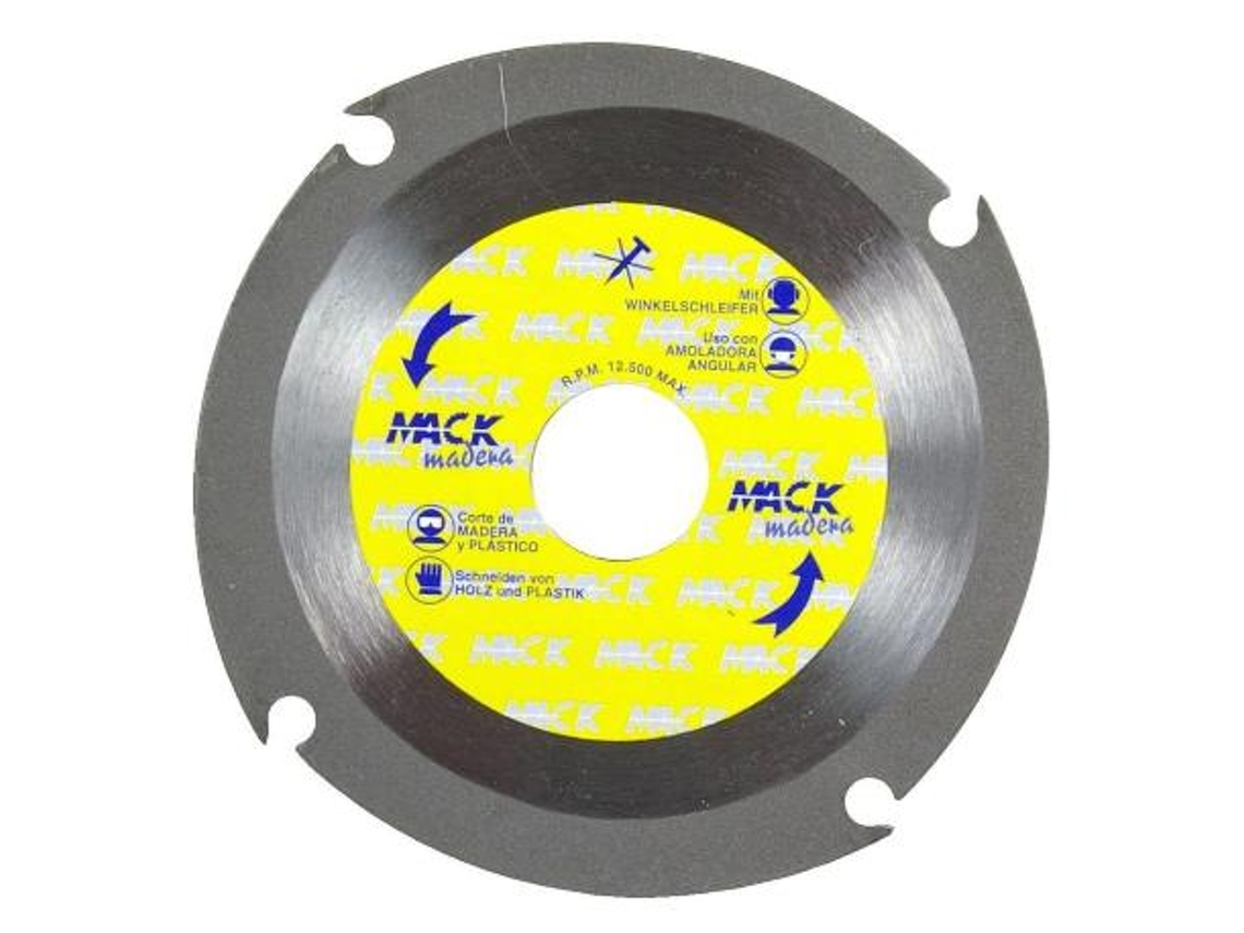 Disco acero 115x2x22 mm corte madera
