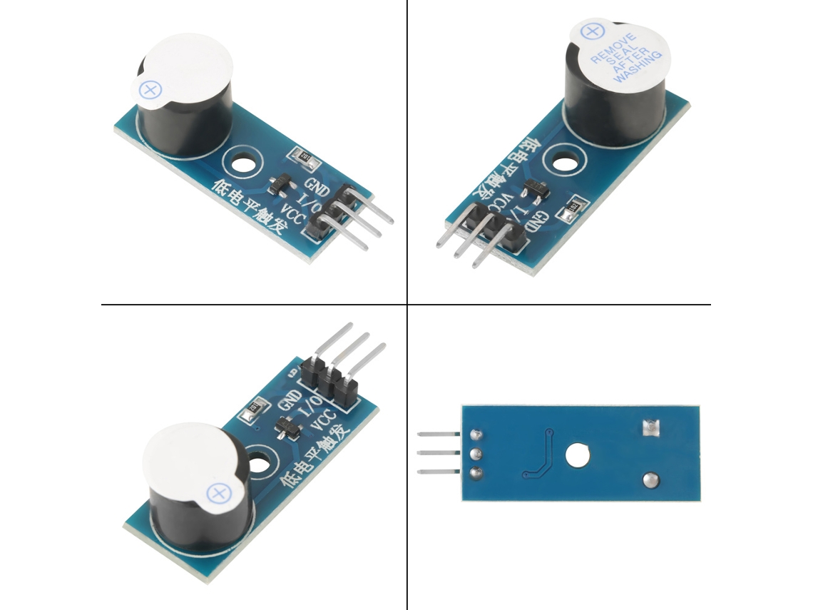 Módulo Buzzer Ativo 5pcs 3.3v-5v Para Brinquedos Eletrônicos