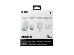Powerbank SBS Kit Auto Branco
