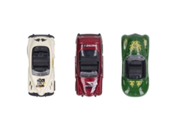 3 Carros de Jogo LAXISCREED para Crianças com Tração