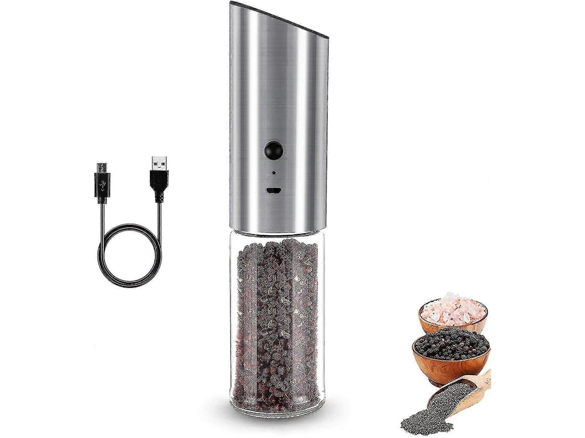 Moedor de Sal e Pimenta Recarregável GOKOCO USB automático