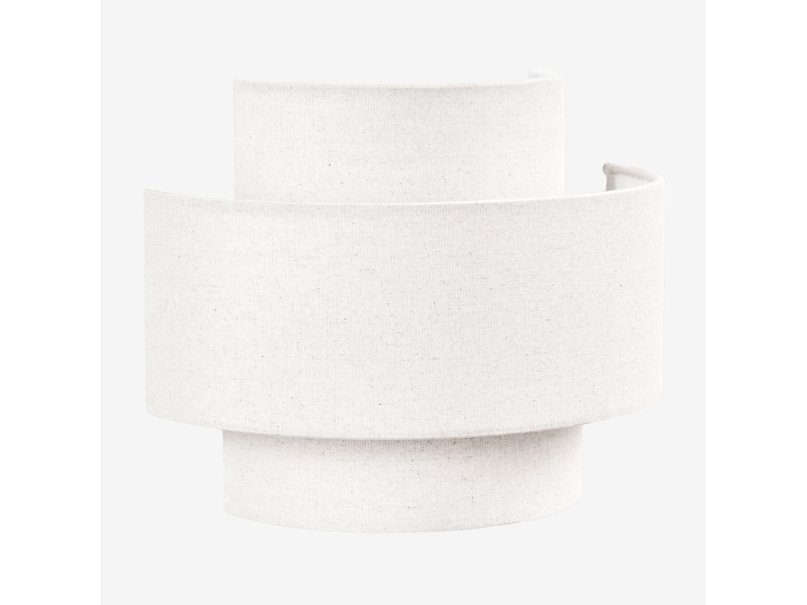 Sklum Aplique De Parede Lumira Algodão - Linho Branco