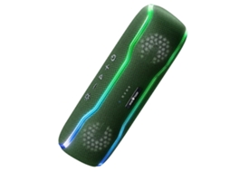 (verde) Caixa De Som Portátil Para Uso Externo À Prova D'água Ipx7 Com Luz Estéreo