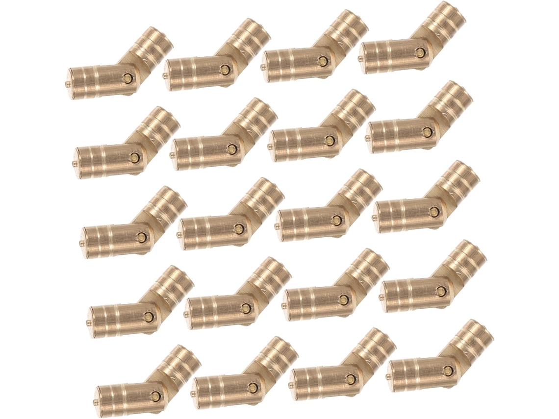 Conjunto De 20 Dobradiças Latão Para Caixas Madeira, Com Suporte Confiável E Funcionamento Suave, Ideais Para Caixas