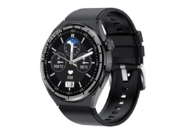 Smartwatch IP68 com mostrador preto de 1,60 polegadas e pulseira de silicone. Ly Ebike