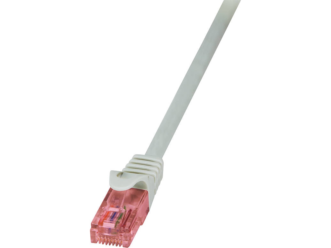 Cabo de Rede LOGILINK (RJ45 - 50 m - Cinzento)