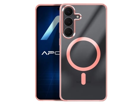 Capa Samsung Galaxy S25 Fe Acrílica Magsafe - Rosa