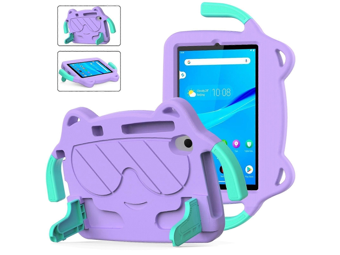 Capa Rígida De Policarbonato Resistente A Impactos Ice Baby Eva Para Tablet Lenovo Tab M8 Hd 8505f/x8705f De 2ª Geração.