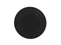 Conjunto de 3 Porta copos de Silicone Antiderrapante e Resistente Ao Calor, na Cor Preta AQUAFORGE
