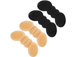 4 Pares De Protetores Calcanhar Autoadesivos Silicone Para Sandálias E Tênis, Confortáveis E Resistentes Ao Desgaste