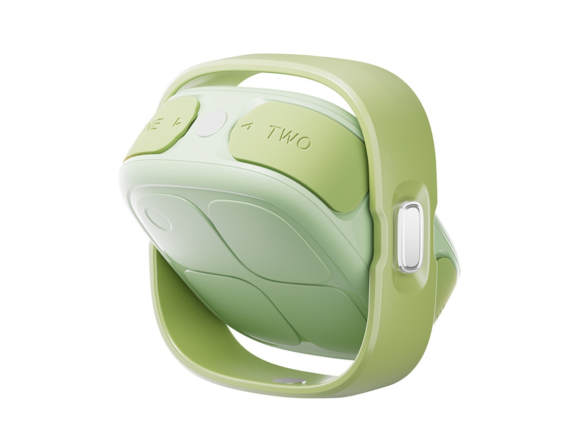 Organizador de Comprimidos CHRUI 4 Células Magnético Tampa Silicone Sem Bpa (verde)