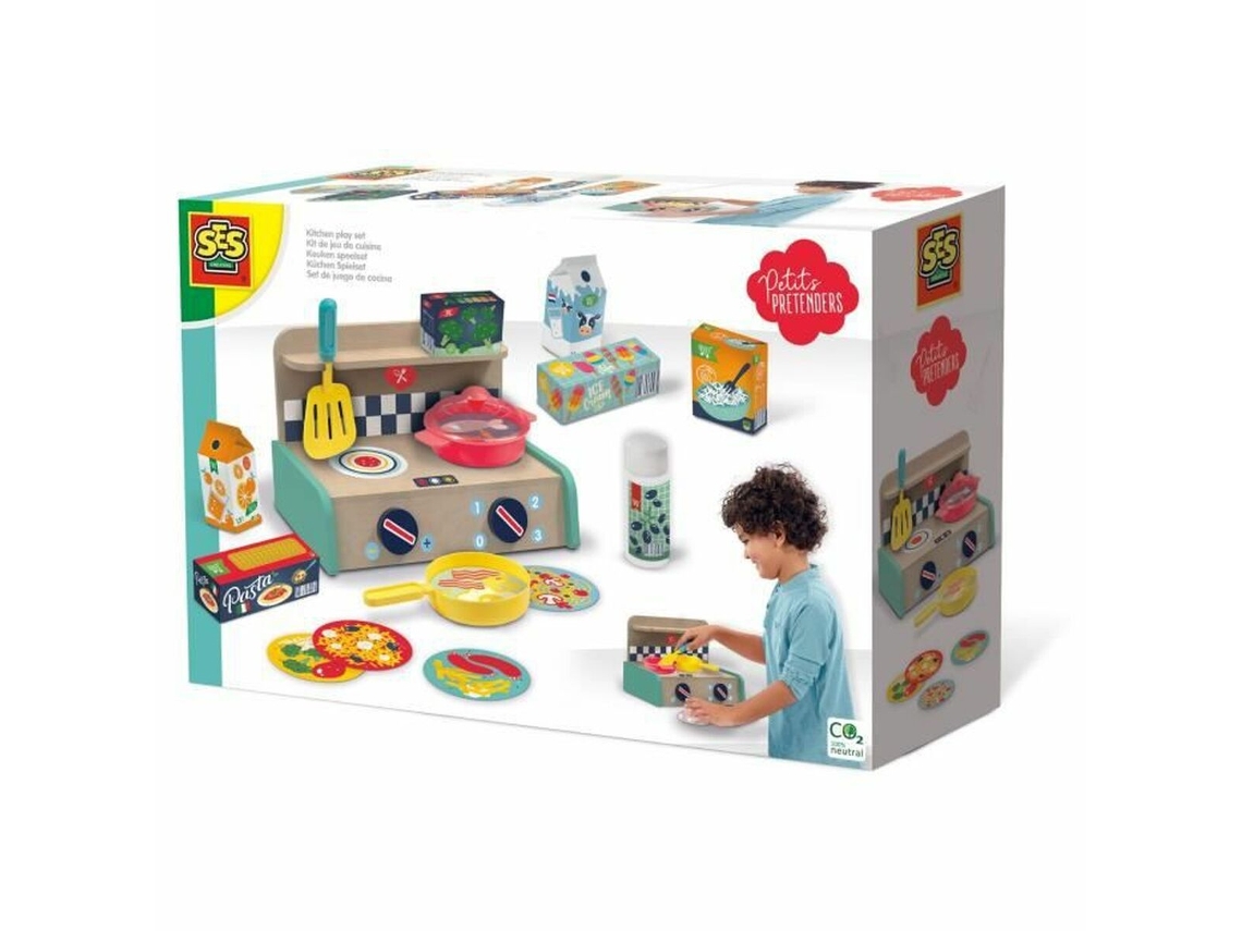 Cozinha de Brincar SES CREATIVE Conjunto de Alimentos (Idade Mínima Recomendada: 3 anos)