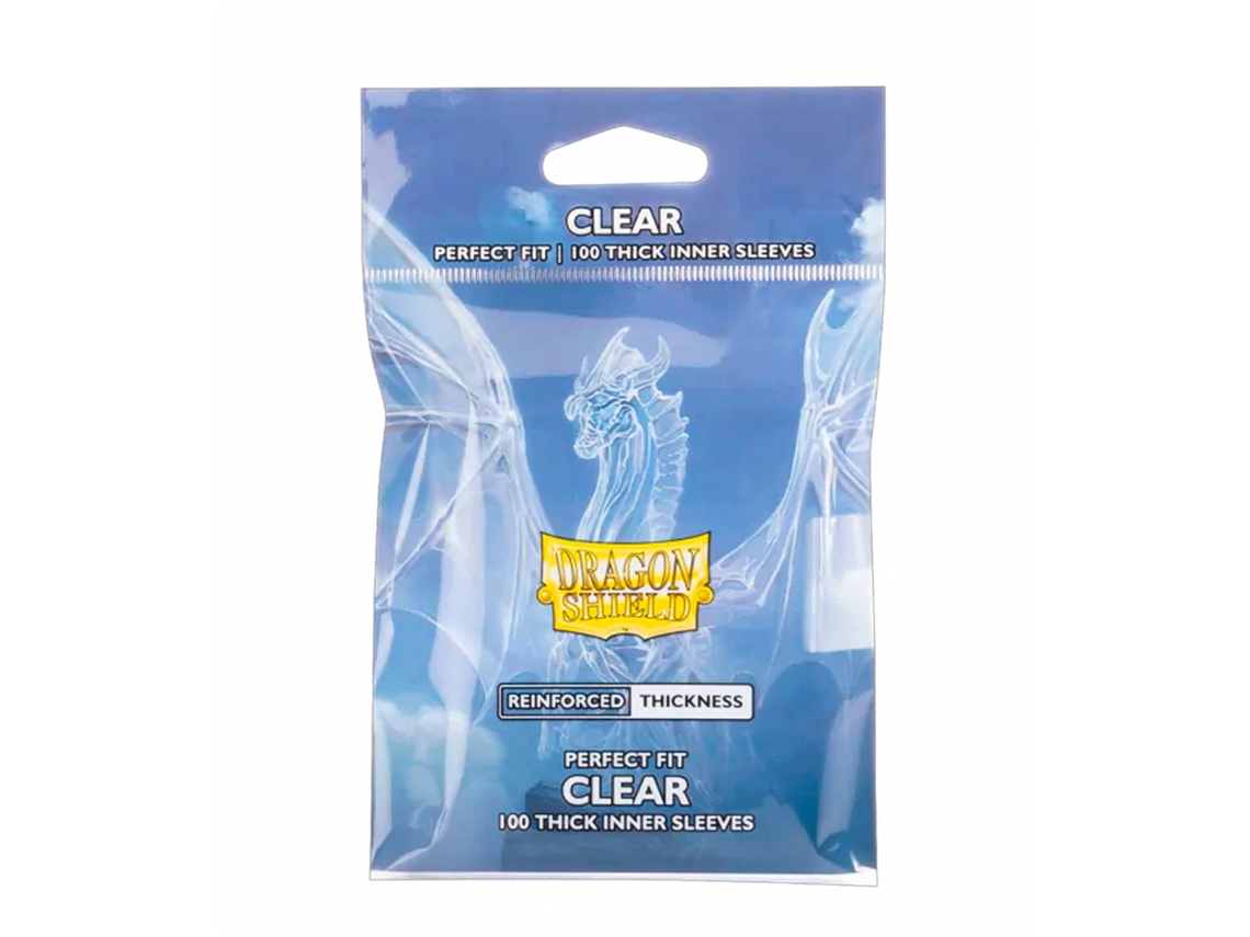 Dragon Shield Perfect Fit Thick Inner Sleeves Clear DRAGON SHIELD