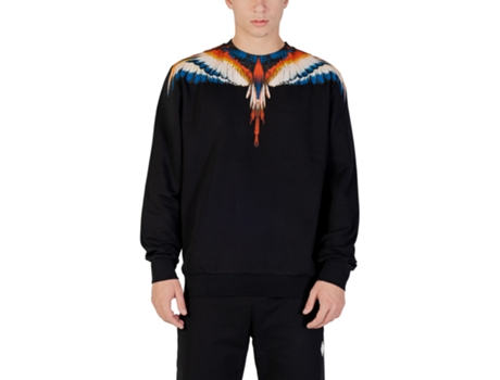 Sweatshirt De Homem County Of Milan Algodão Preto (m)