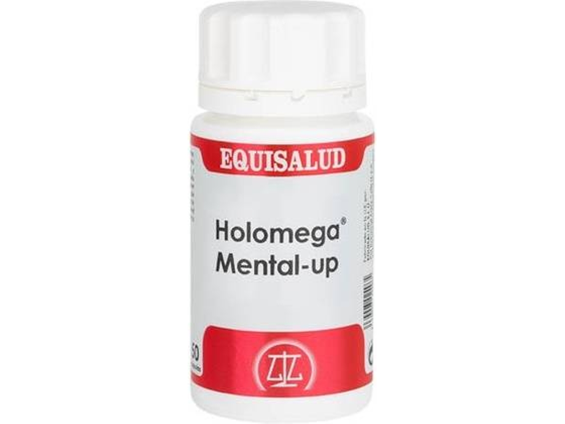 Suplemento Alimentar EQUISALUD Holomega Mental-Up (50 cápsulas)