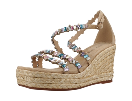 Sapatos De Mulher Alma En Pena Tecido Castanho (37)