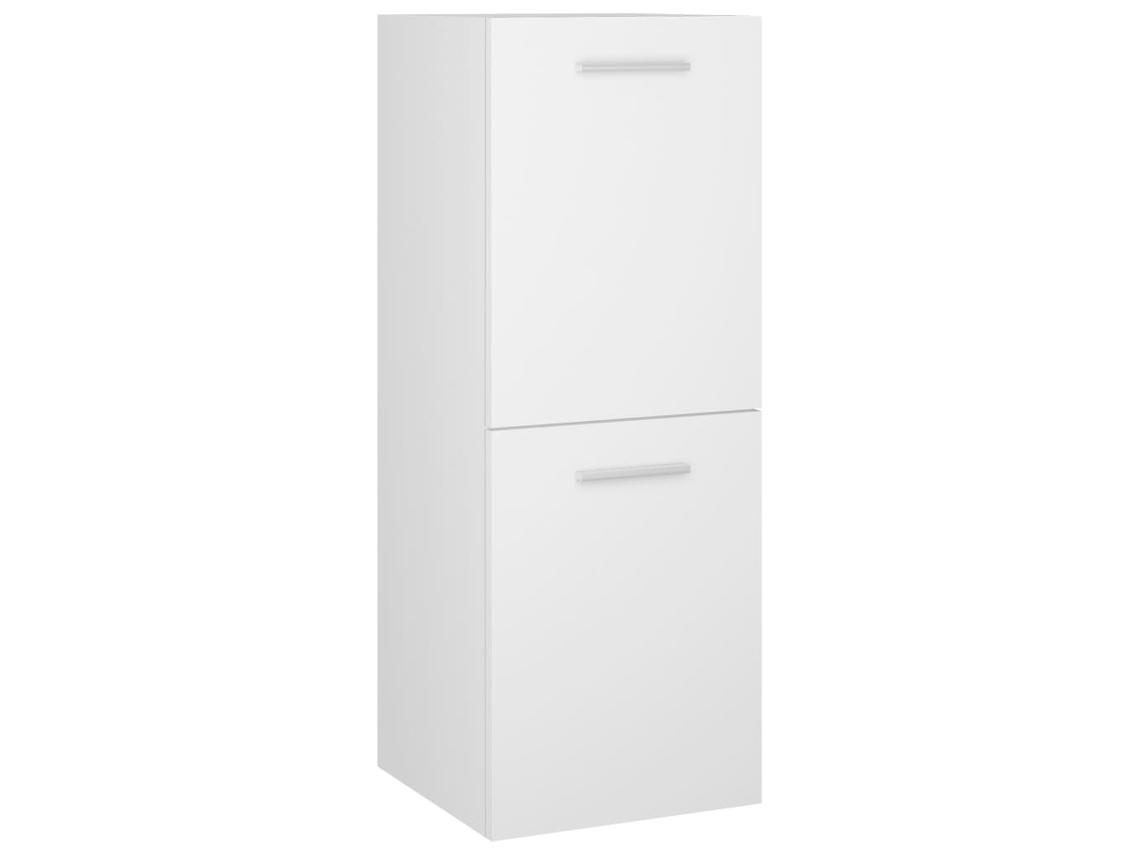 Bathroom Cabinet, Bathroom Cabinets Vidaxl Branco Madeira Processada (n/a)