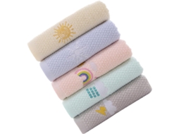 Conjunto De 5 Toalhas De Mão Absorventes De Algodão Para Meninos E Meninas (tamanho Pequeno)