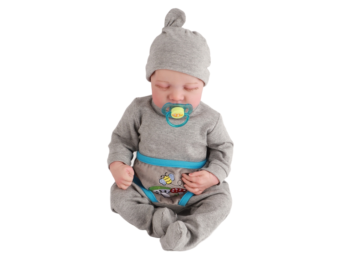 Boneca Reborn LAXISCREED 19 Polegadas Silicone Realista