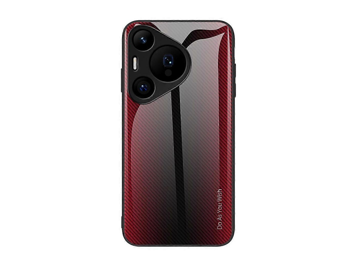 Capa De Celular Tpu Com Textura Degradê De Vidro